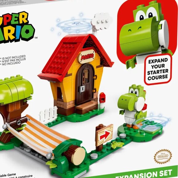 Brand New Lego Super Mario Mario's House & Yoshi Expansion 71367 - Picture 3 of 8